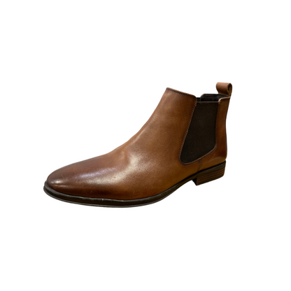Corrib Bruno Chelsea Tan Leather Boots
