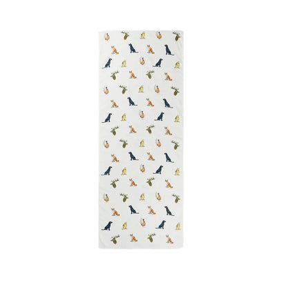 Country Animals Scarf - At Home in The Country