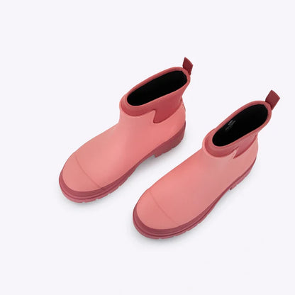 Merry People Tully Ankle Wellington Boot - Watermelon