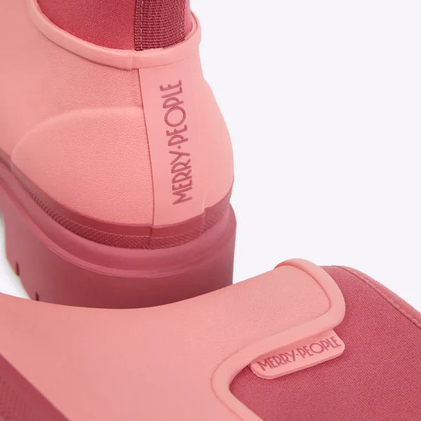 Merry People Tully Ankle Wellington Boot - Watermelon