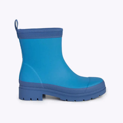 Merry People Andie Wave Blue Ankle Wellington Boot