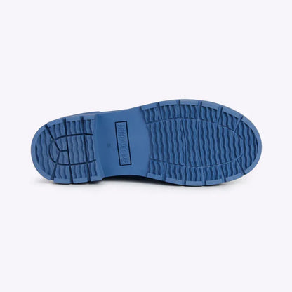 Merry People Andie Wave Blue Ankle Wellington Boot