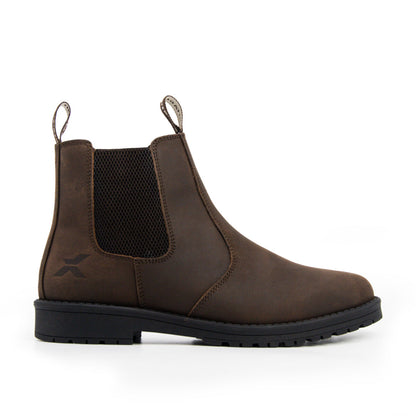 Xpert Heritage Saddler Dealer Boots In Rustic Brown