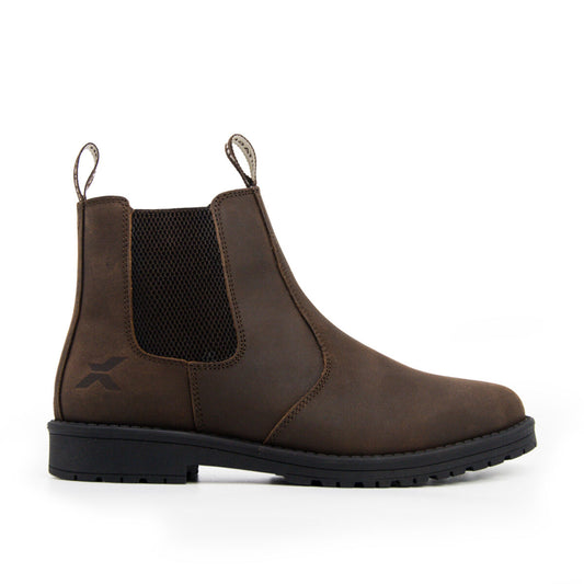 Xpert Heritage Saddler Dealer Boots In Rustic Brown