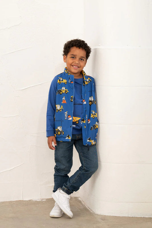 Lighthouse Jcb Children's Alex Gilet - Navy