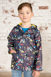 Lighthouse  Anchor - Waterproof Jacket    Construction Print