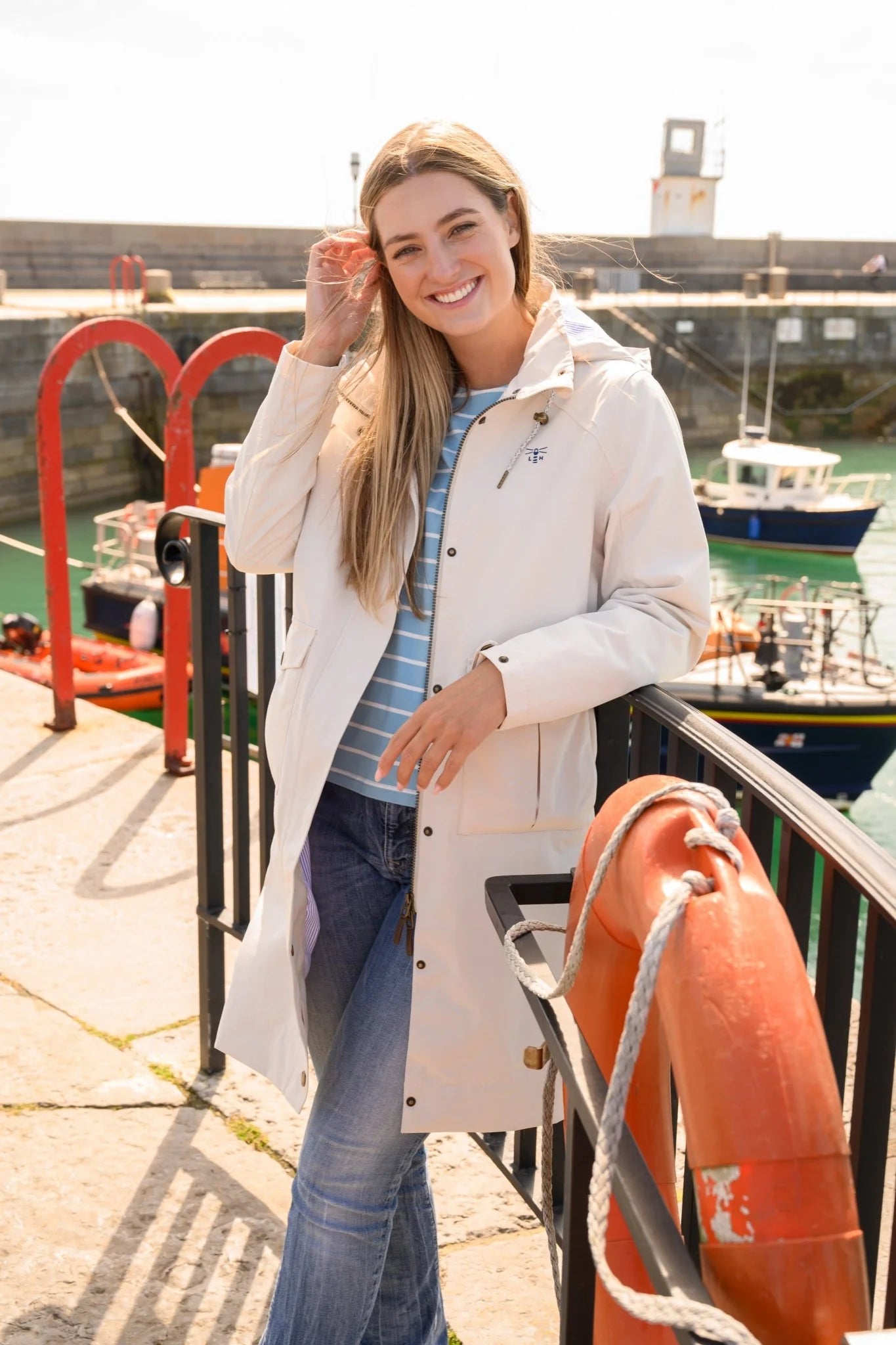 Lighthouse Annika Coat - Cream
