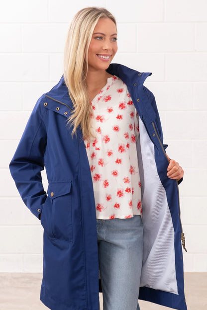 Lighthouse Annika Coat - Indigo