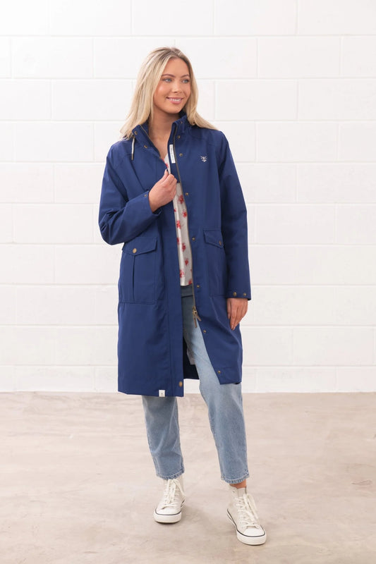 Lighthouse Annika Coat - Indigo