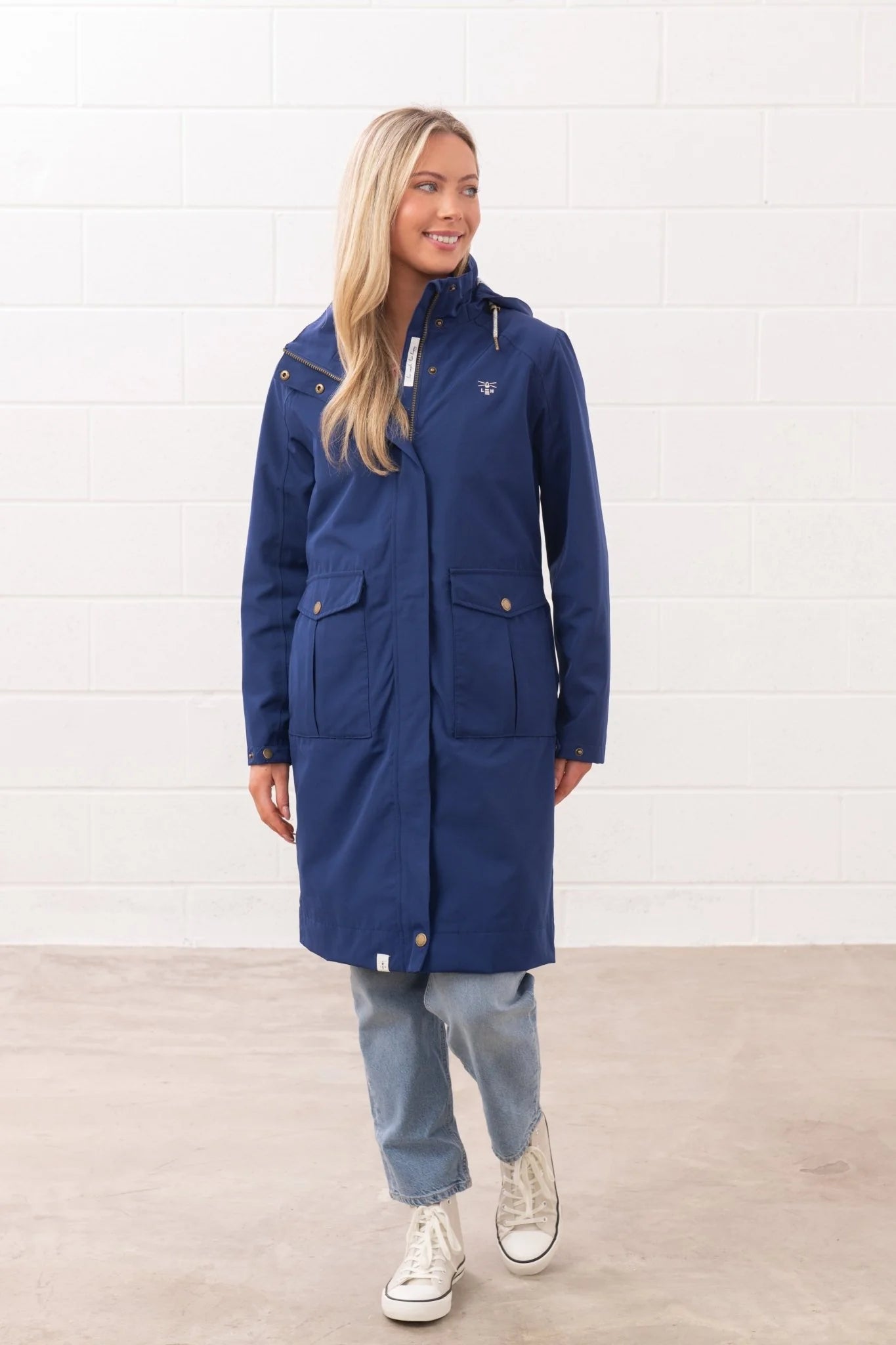 Lighthouse Annika Coat - Indigo