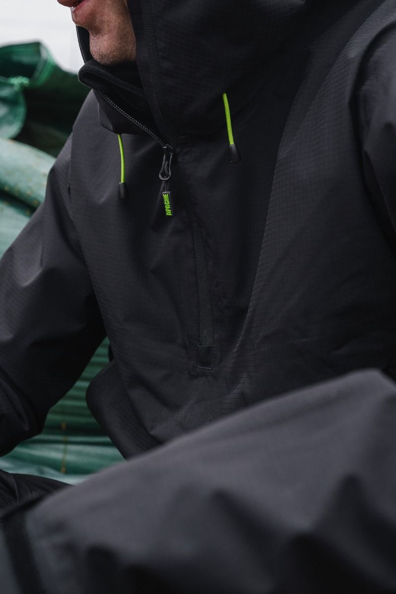Apache White Rock Lightweight 1\4 Zip Rain Jacket