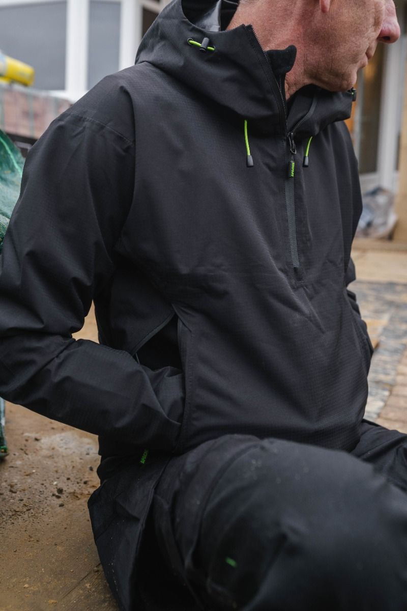 Apache White Rock Lightweight 1\4 Zip Rain Jacket