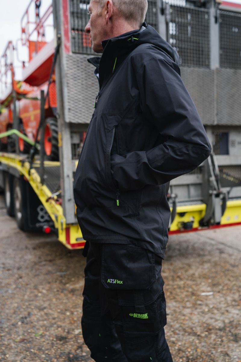 Apache White Rock Lightweight 1\4 Zip Rain Jacket