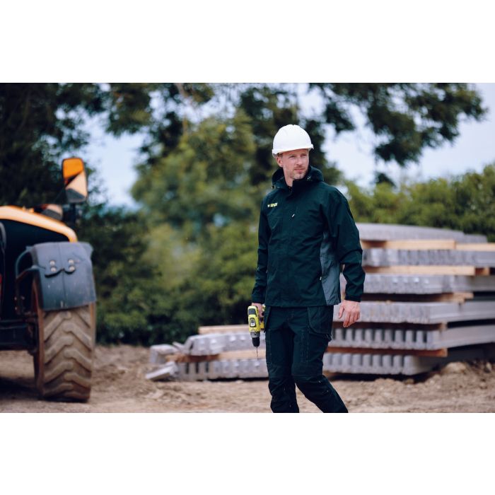 Apache Welland Waterproof Jacket Black / Grey