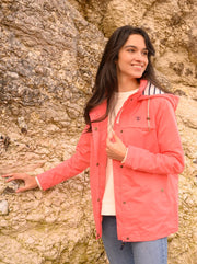 Lighthouse Ladies Beachcomber Jacket - Coral