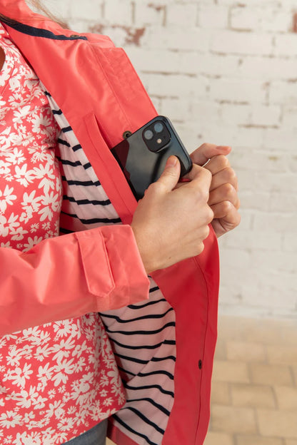 Lighthouse Ladies Beachcomber Jacket - Coral