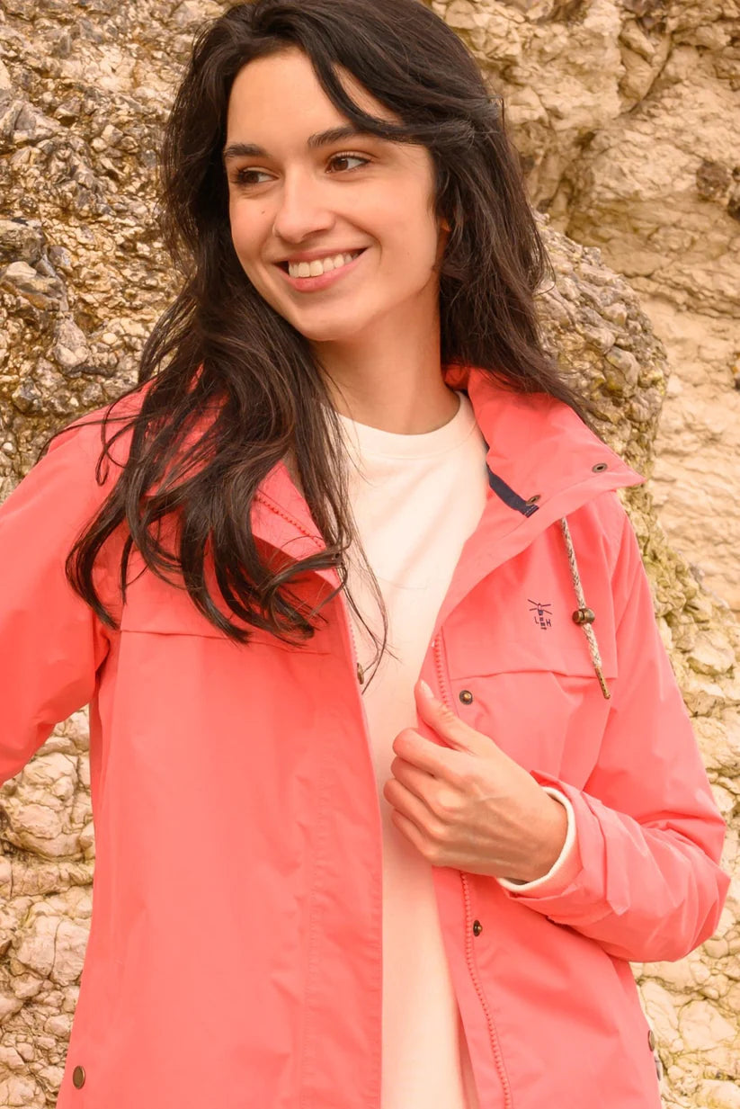 Lighthouse Ladies Beachcomber Jacket - Coral
