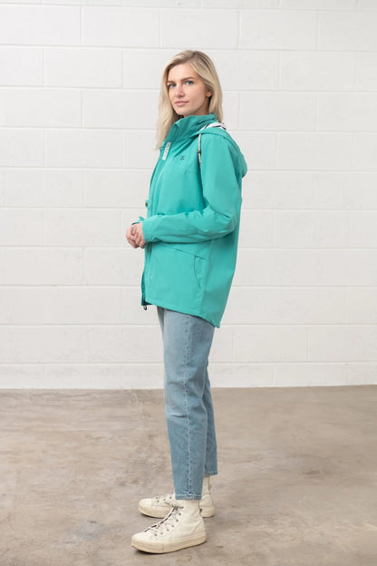 Lighthouse Ladies Beachcomber Jacket - Soft Teal