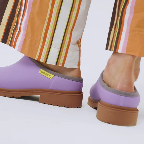 Merry People Billie Clog in Dusty Lilac