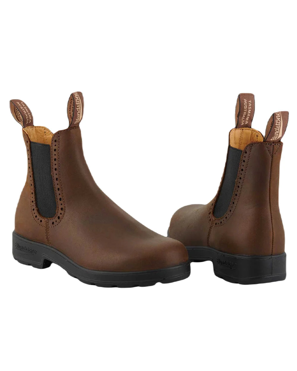 Blundstone Ladies #2151 High Top Antique Brown Chelsea Boots