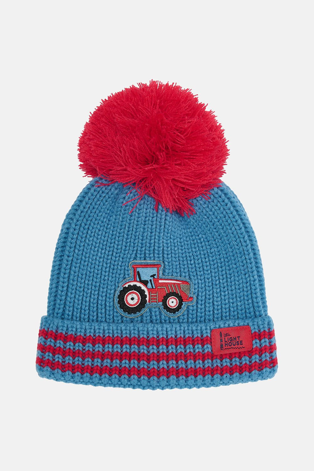 Lighthouse Children’s Bobbie Bobble Hat - Red Tractor