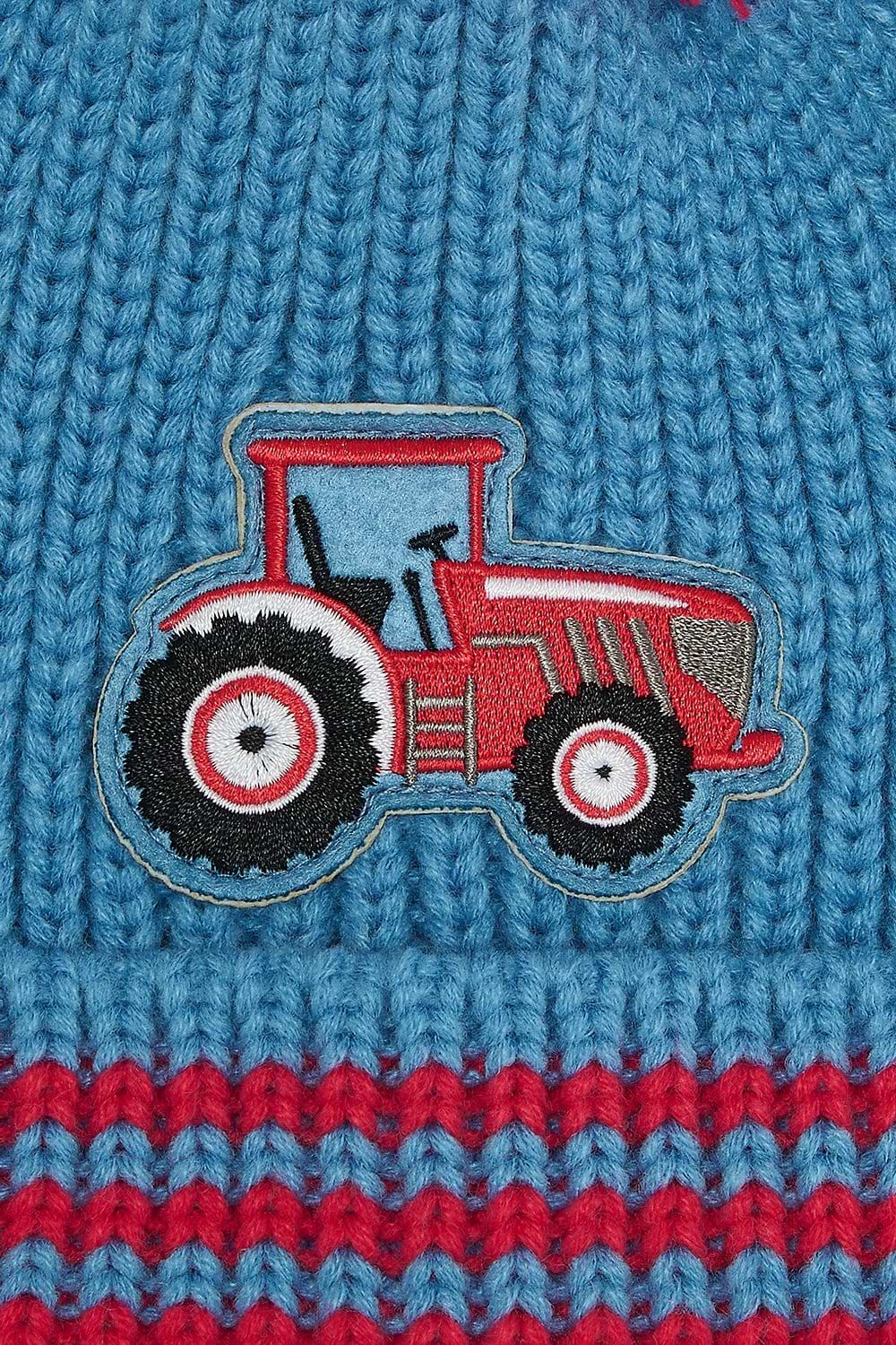 Lighthouse Children’s Bobbie Bobble Hat - Red Tractor