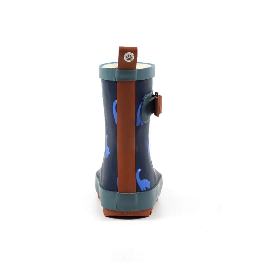 Lazy Dogz Bronty Blue Toddler Wellington