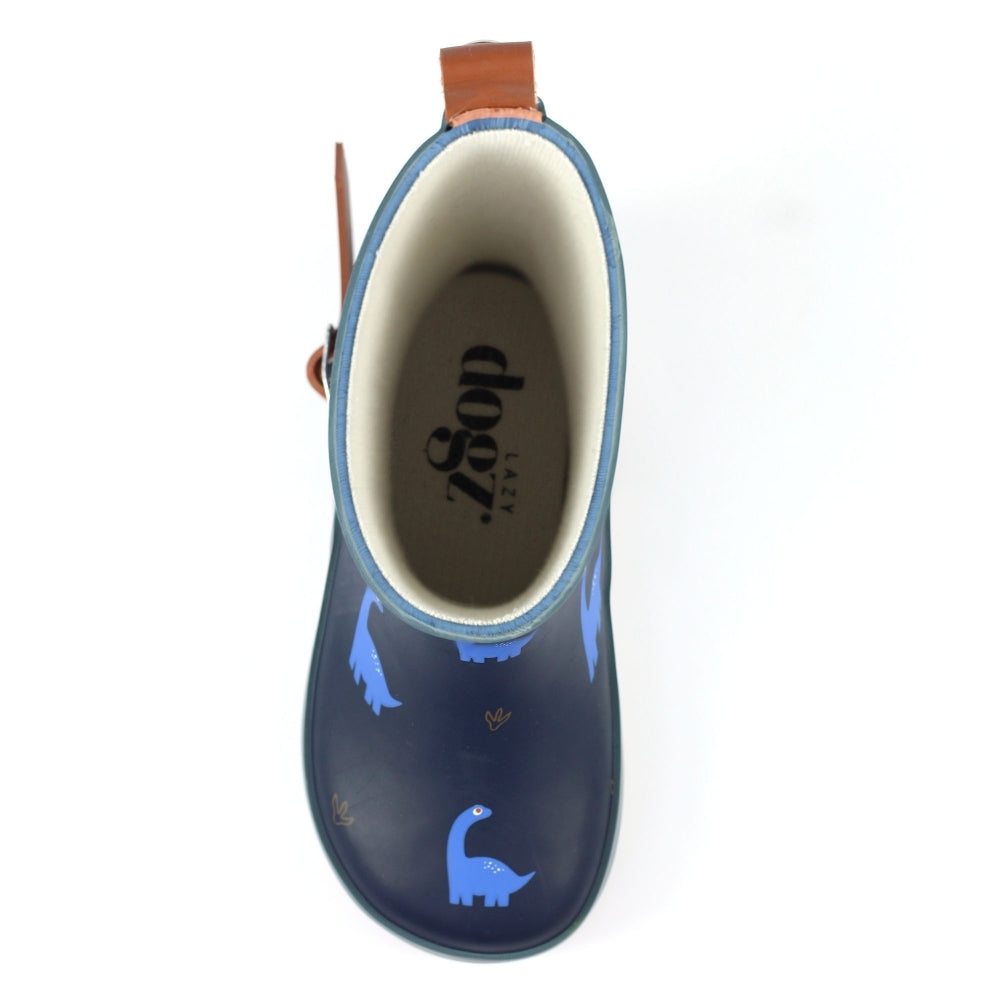 Lazy Dogz Bronty Blue Toddler Wellington