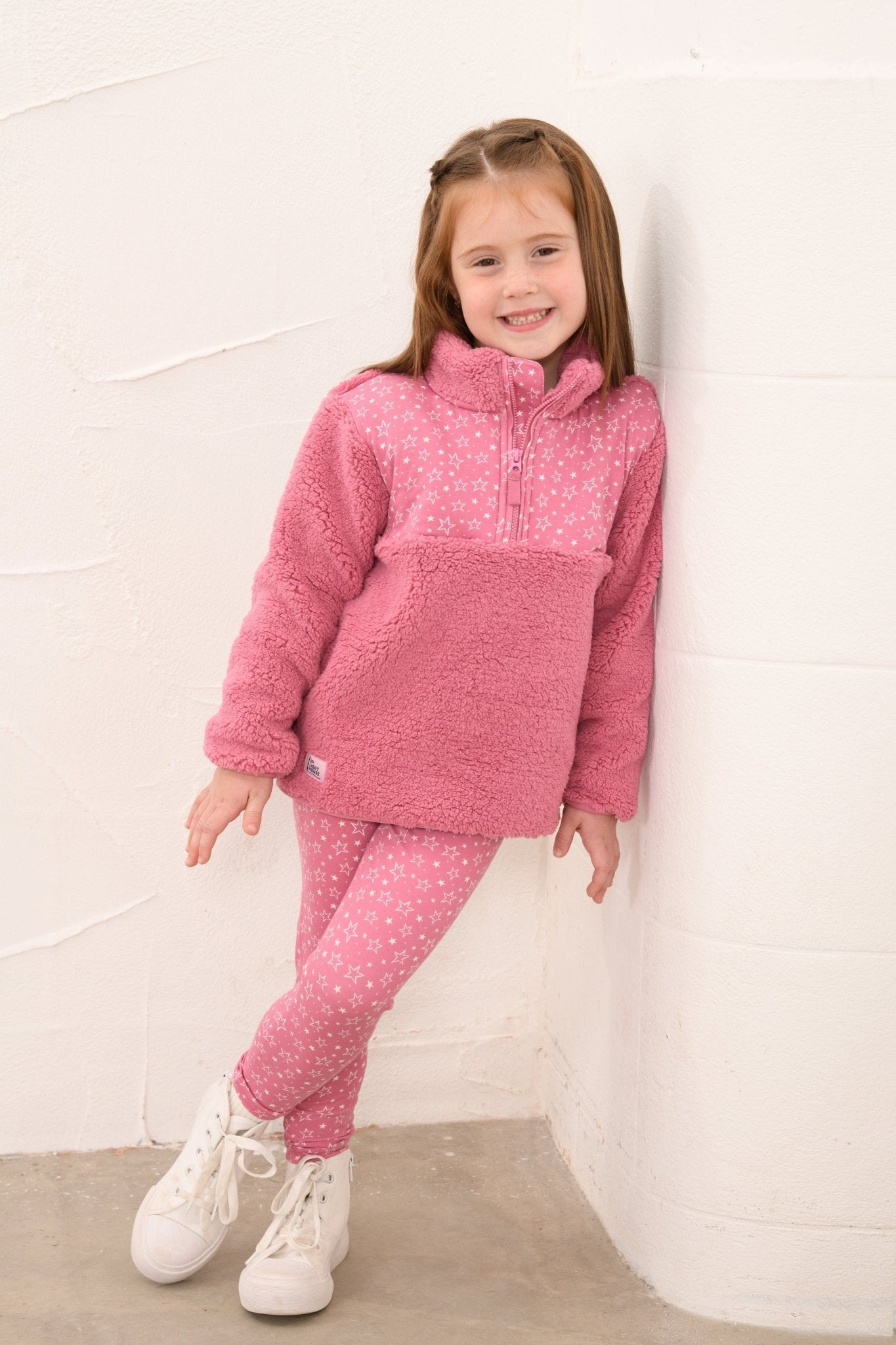 Lighthouse Cassie Fleece - Rose