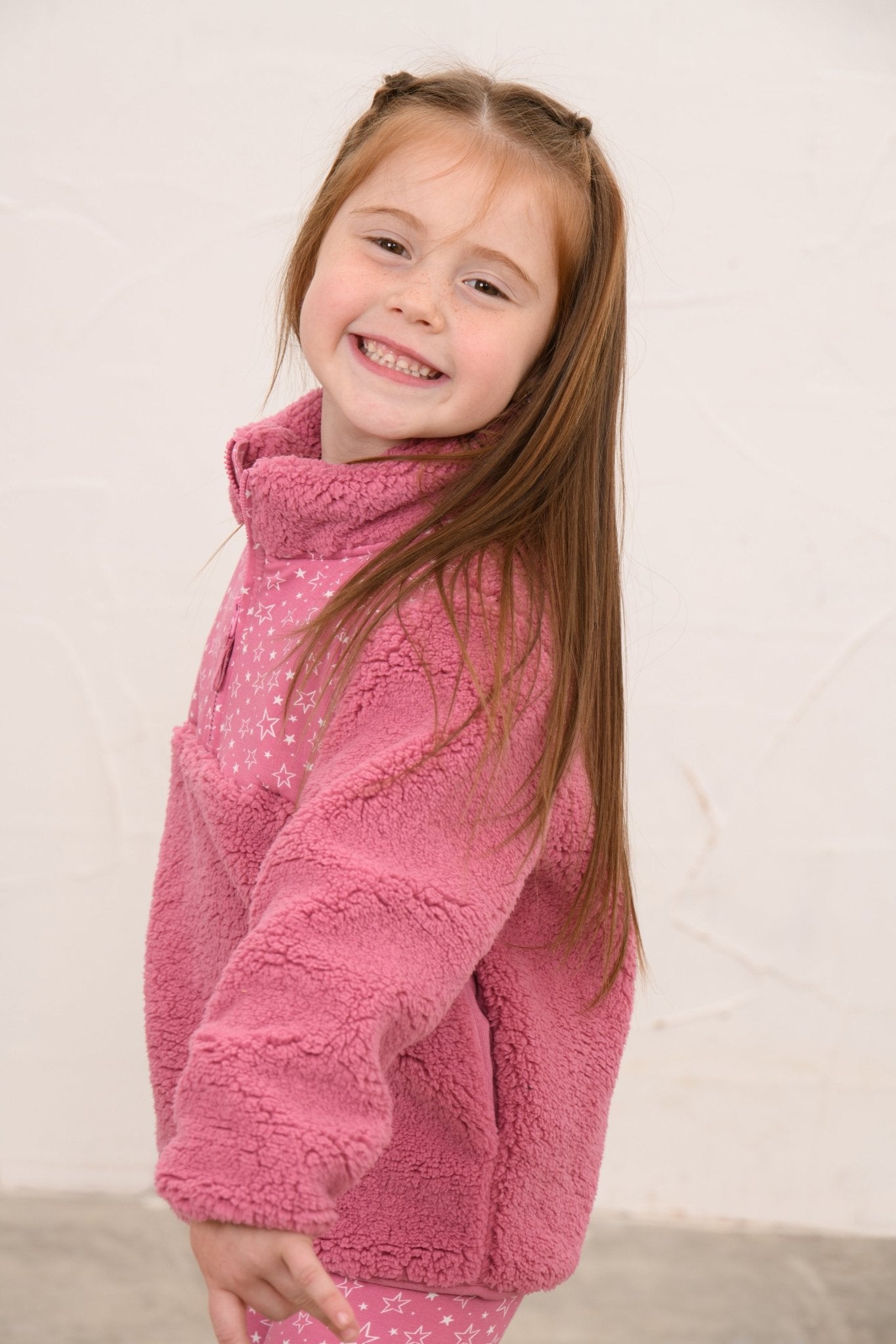 Lighthouse Cassie Fleece - Rose