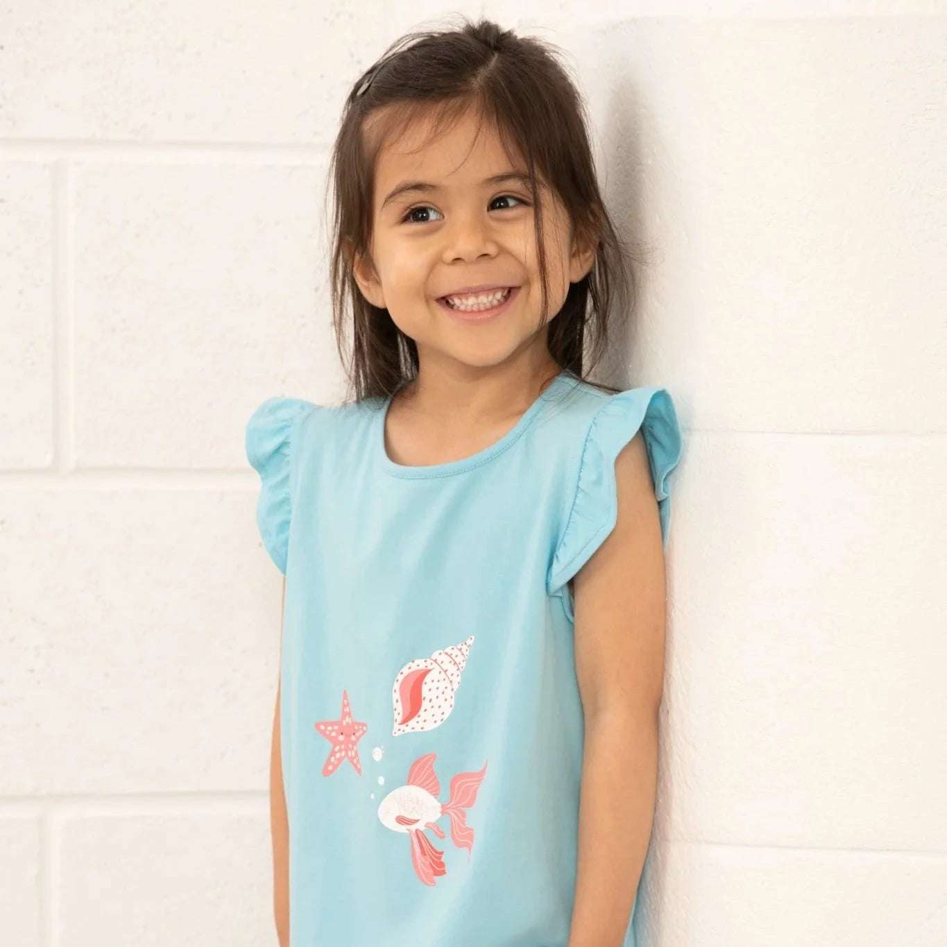 Lighthouse Causeway Swing Tee - Under the Sea
