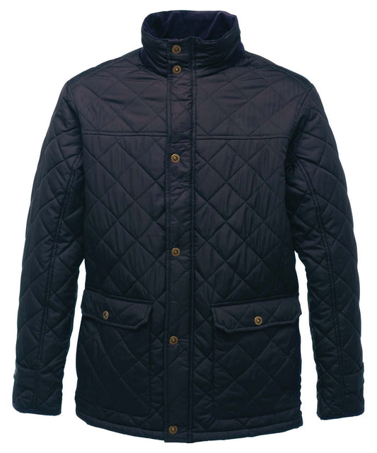 Regatta Tyler Diamond Quilted  Jacket in Navy