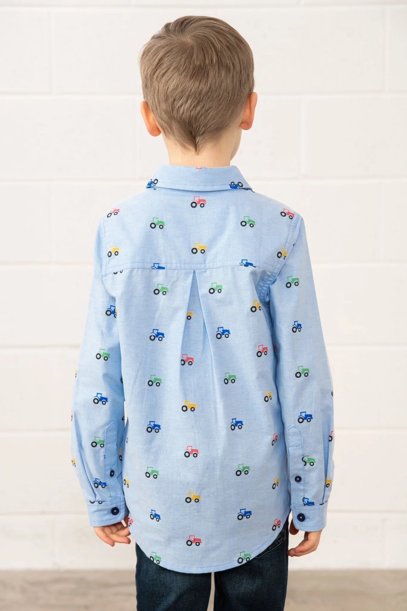 Lighthouse Charlie Shirt - Tractor Print