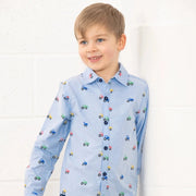 Lighthouse Charlie Shirt - Tractor Print