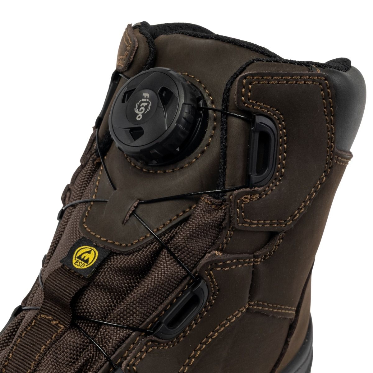 Apache Churchill Brown Waterproof FITGO Safety Boots