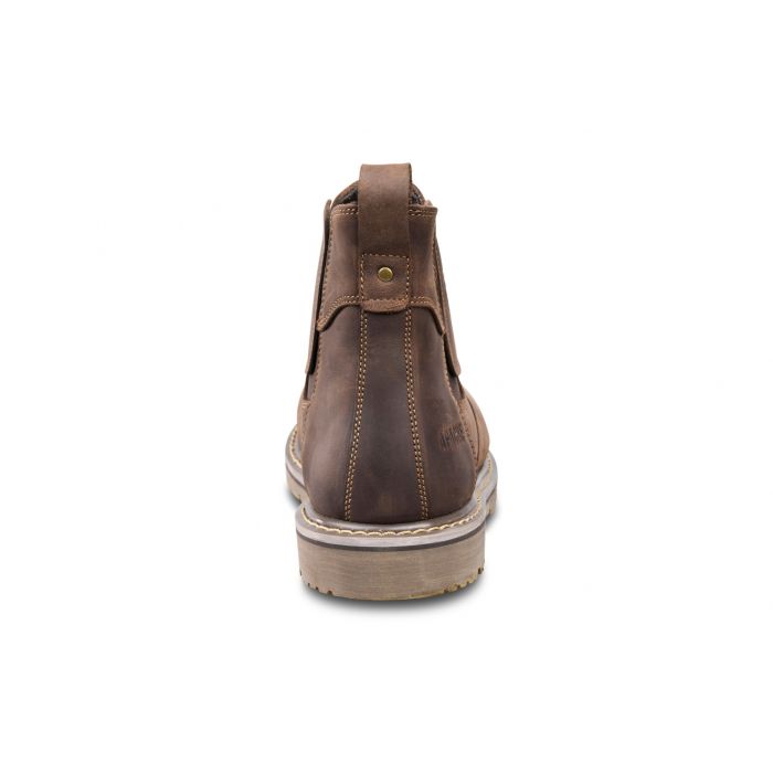 Apache Crater Brown Crazy Horse Lather Dealer Work Boots