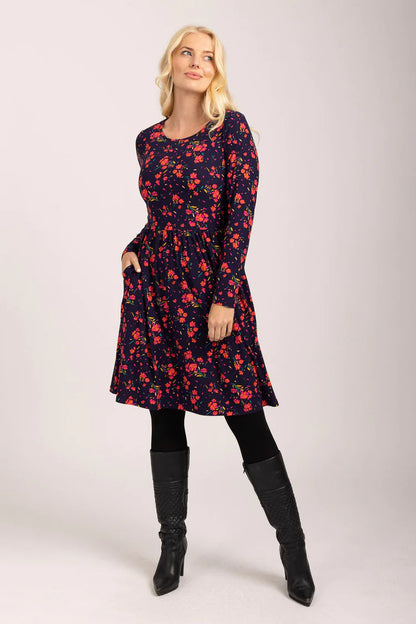 MudFlower Ladies Ditsy Floral Soft Touch Dress