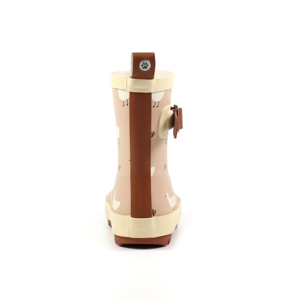 Lazy Dogz Downy Beige Toddler Wellington