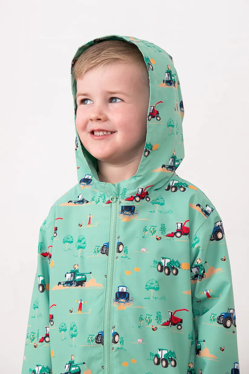 Lighthouse Ethan Jacket - Sea Green Tractor