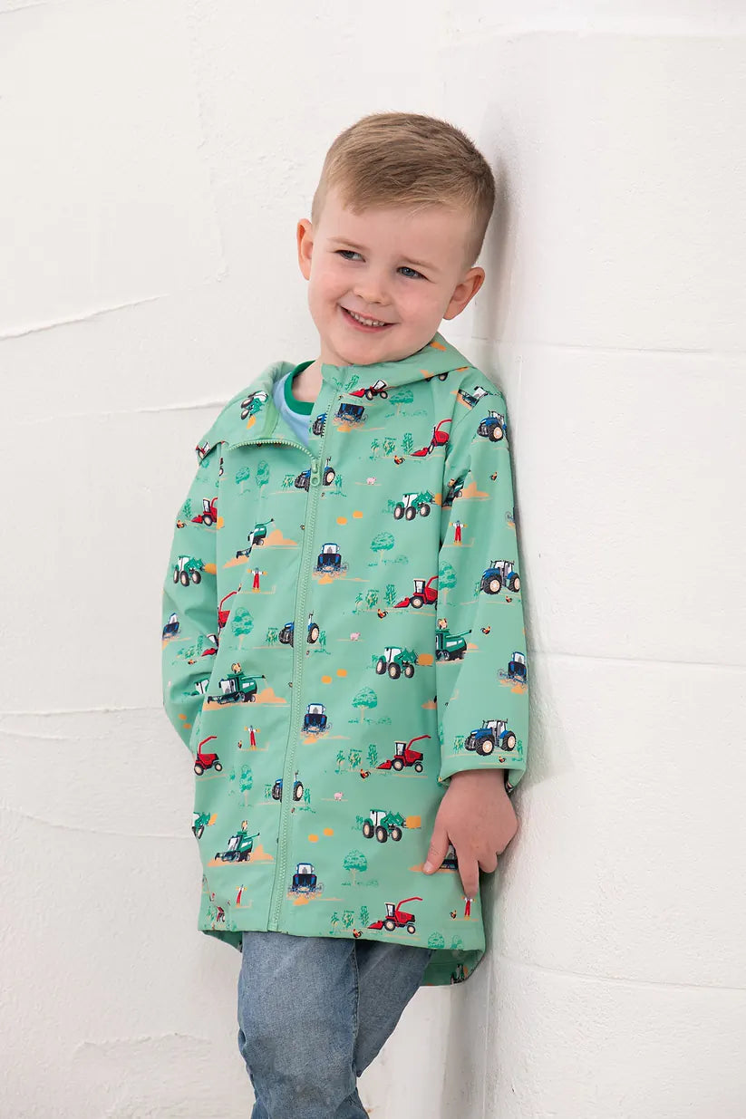 Lighthouse Ethan Jacket - Sea Green Tractor