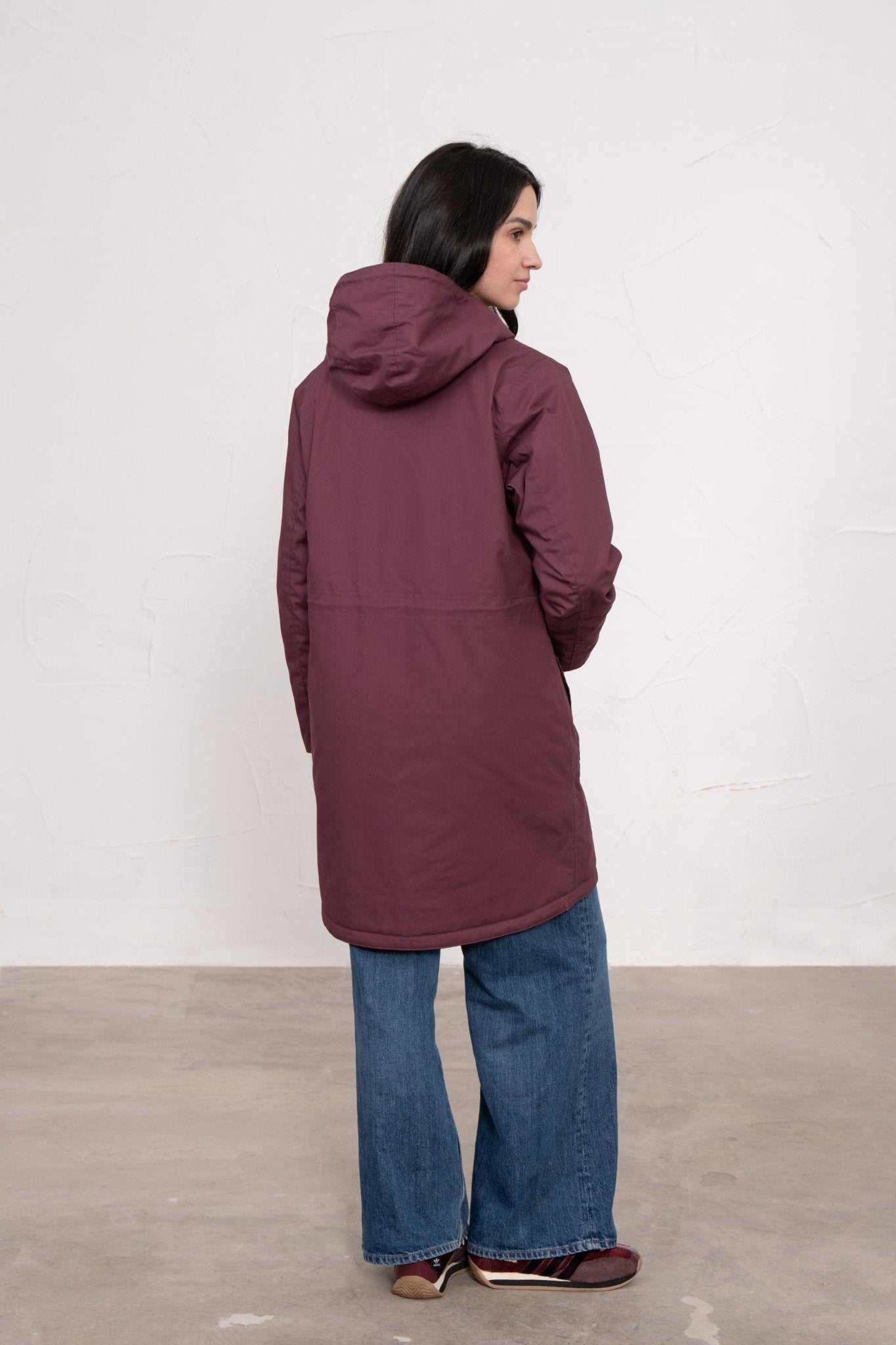 Lighthouse Fallon Coat - Damson