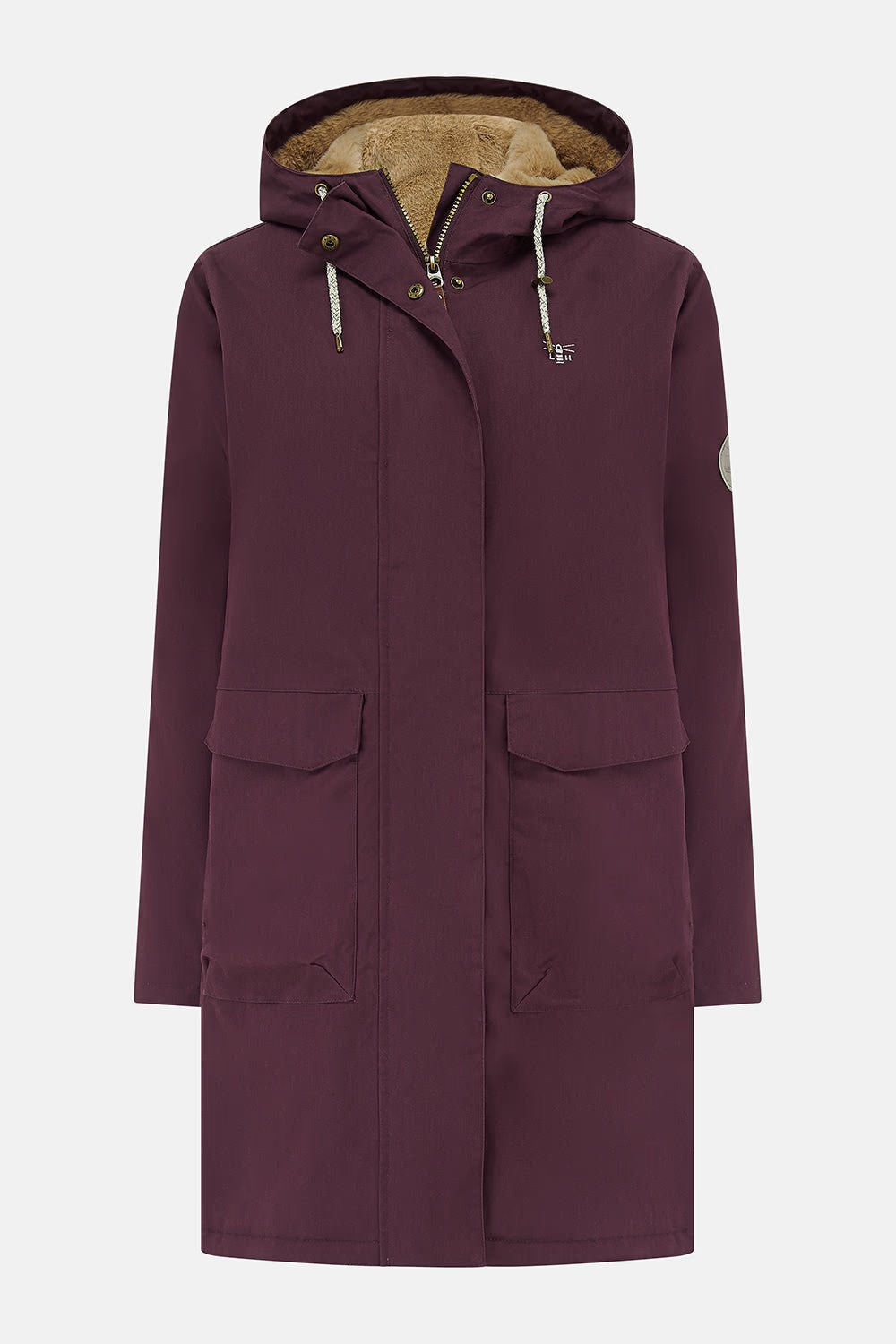 Lighthouse Fallon Coat - Damson