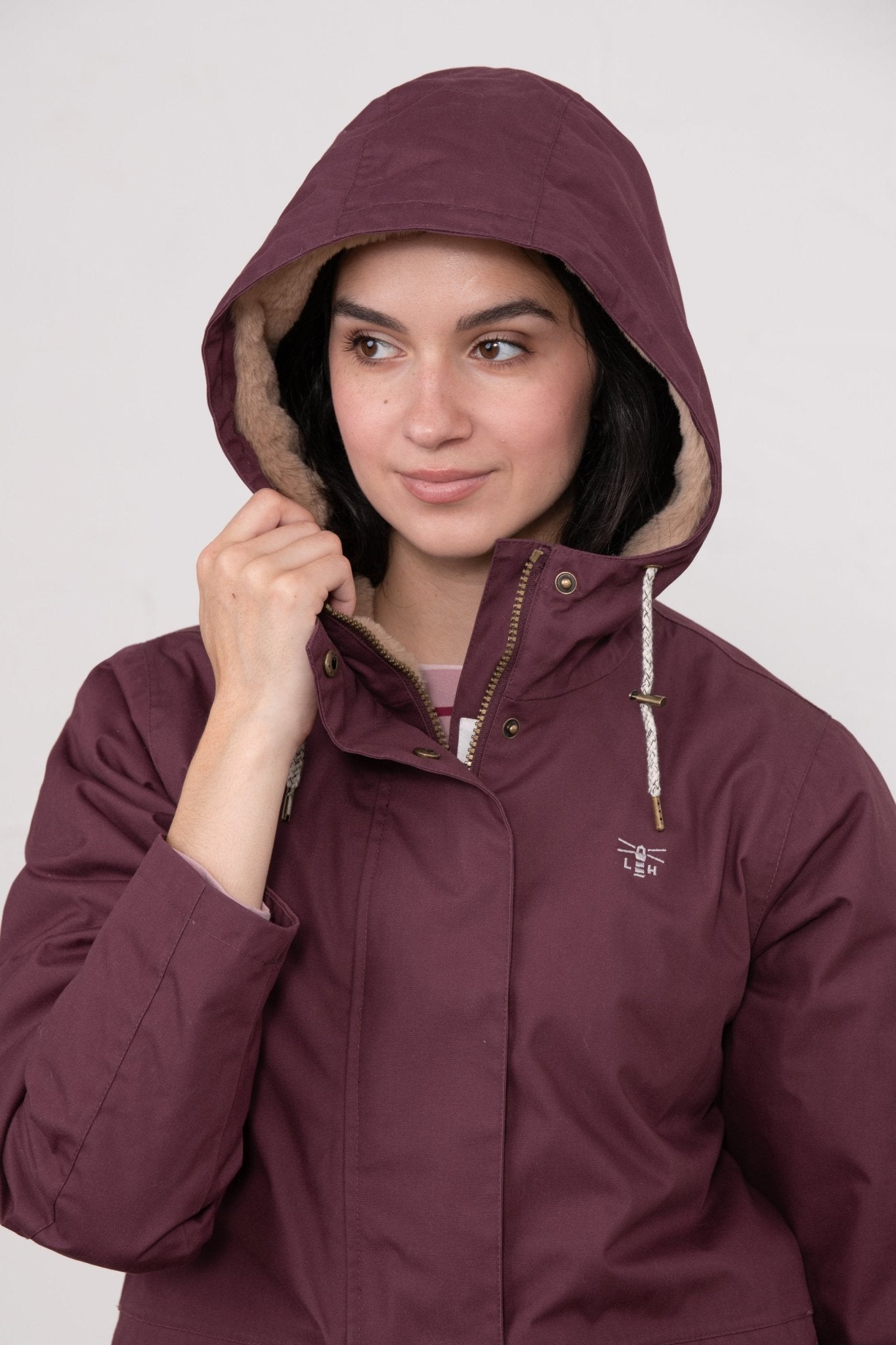 Lighthouse Fallon Coat - Damson