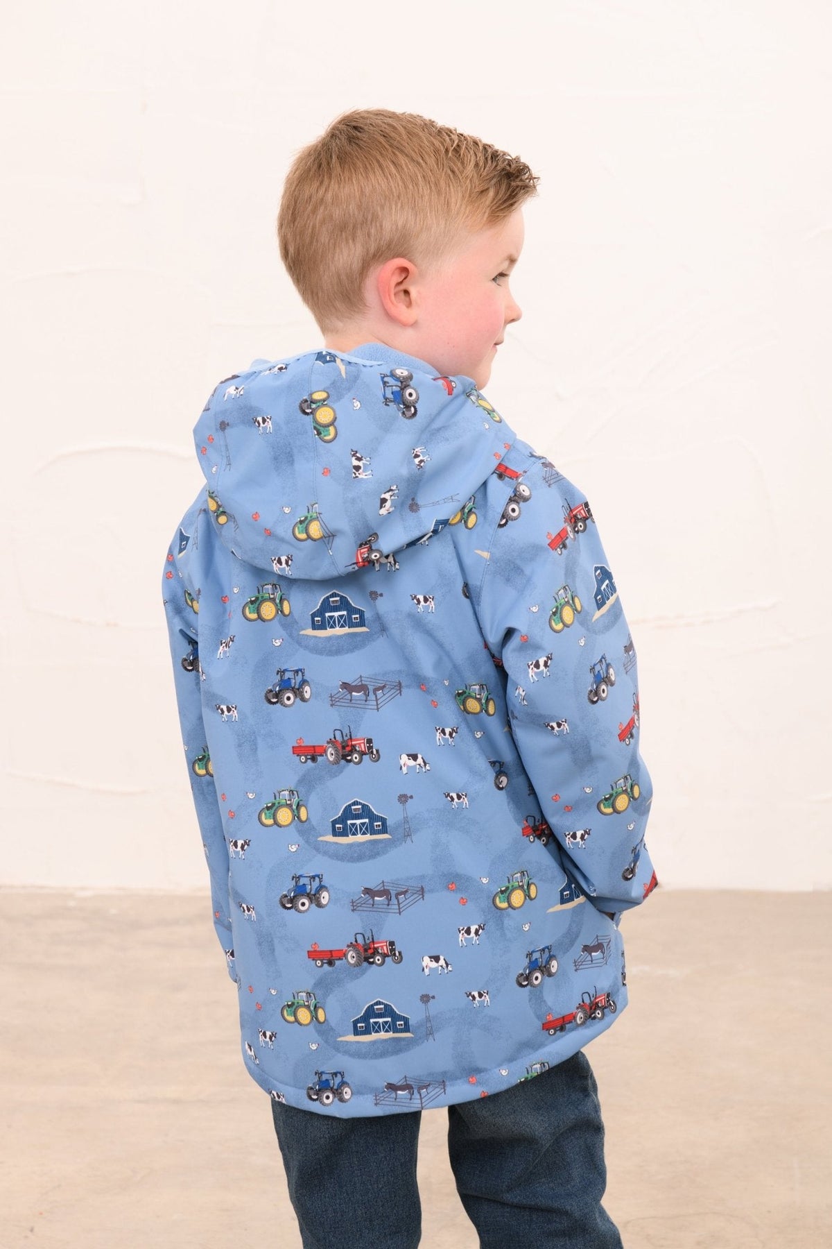 Lighthouse Finlay Coat - Farm Print