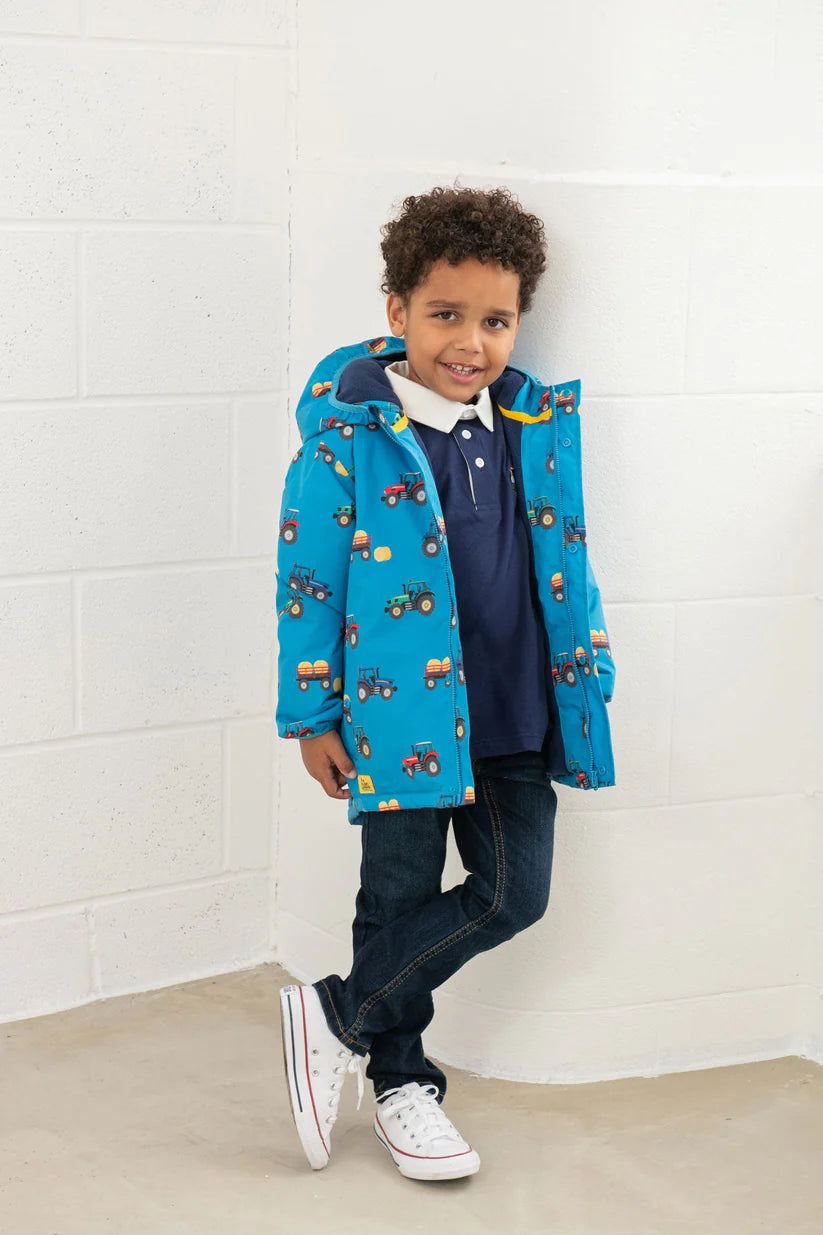 Lighthouse Finlay Coat - Farm Print