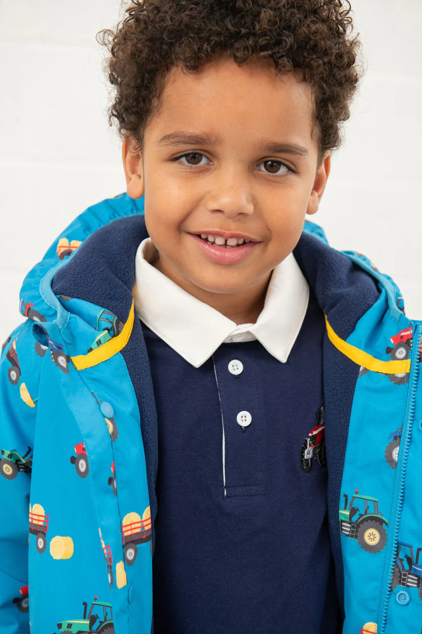 Lighthouse Finlay Coat - Farm Print