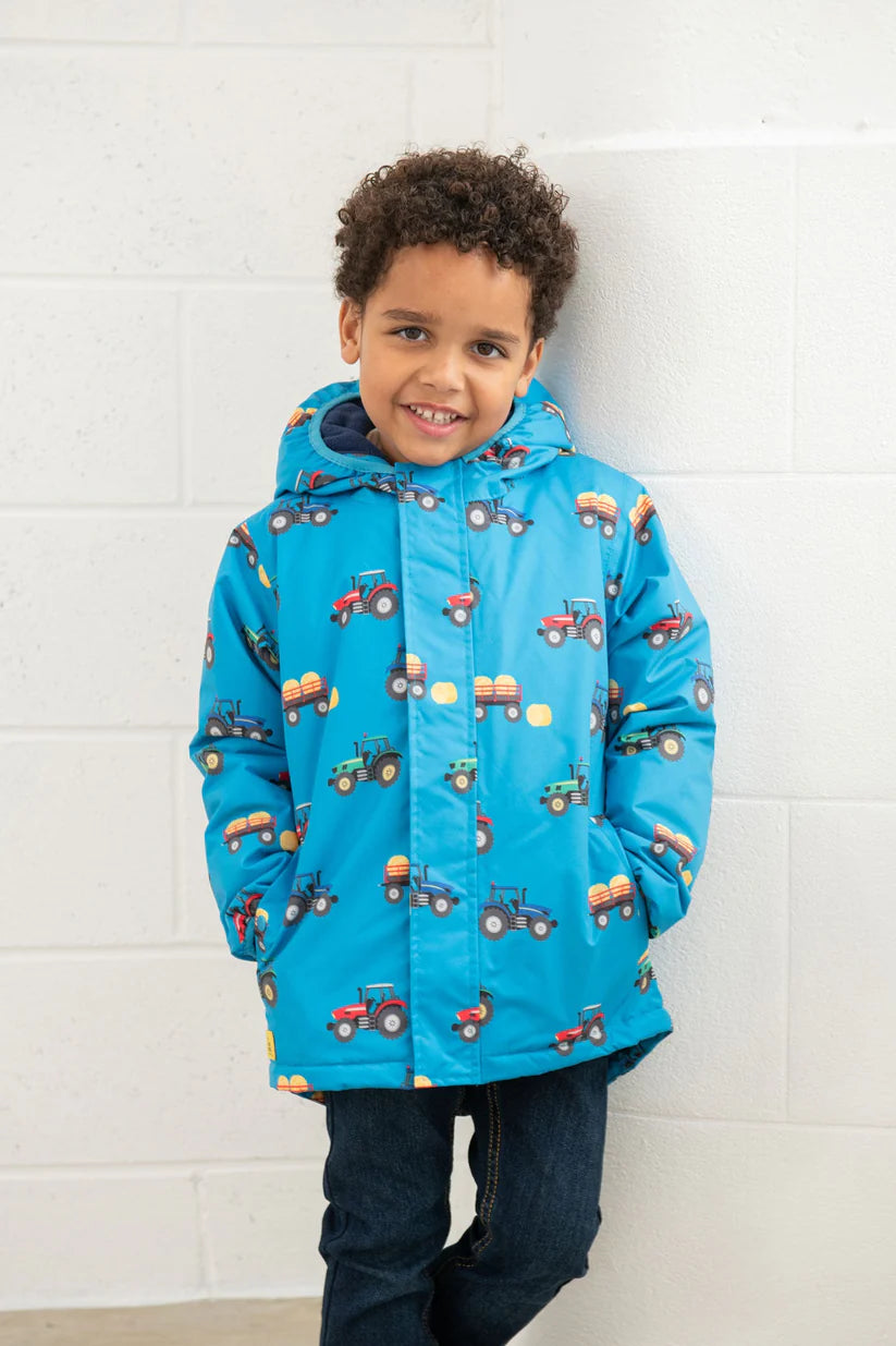 Lighthouse Finlay Coat - Farm Print