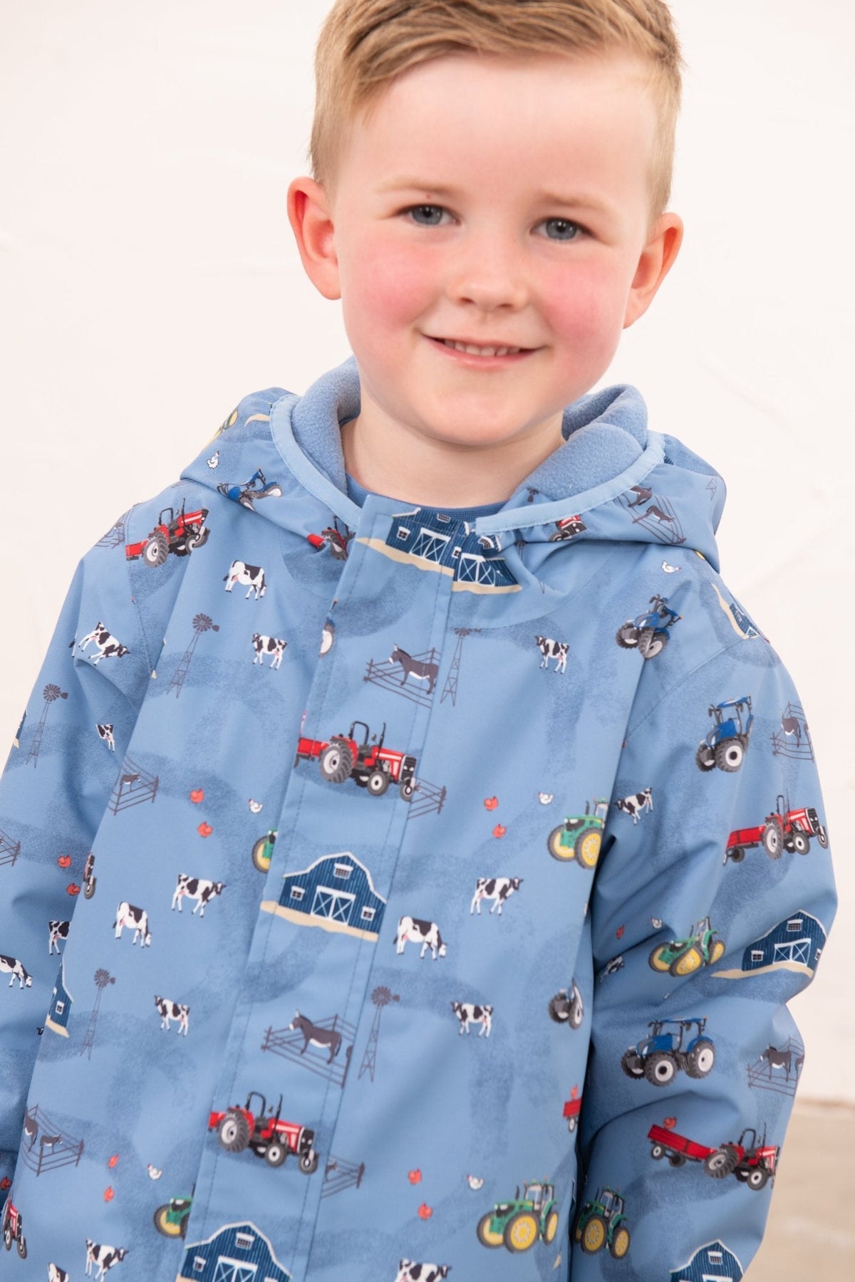 Lighthouse Finlay Coat - Farm Print