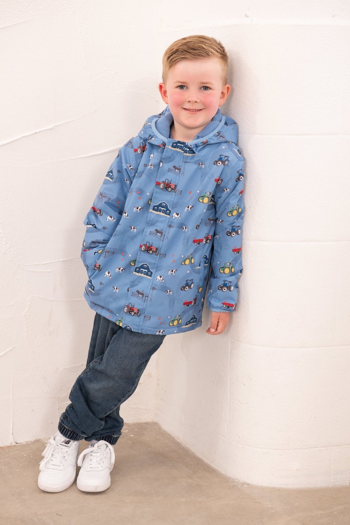 Lighthouse Finlay Coat - Farm Print