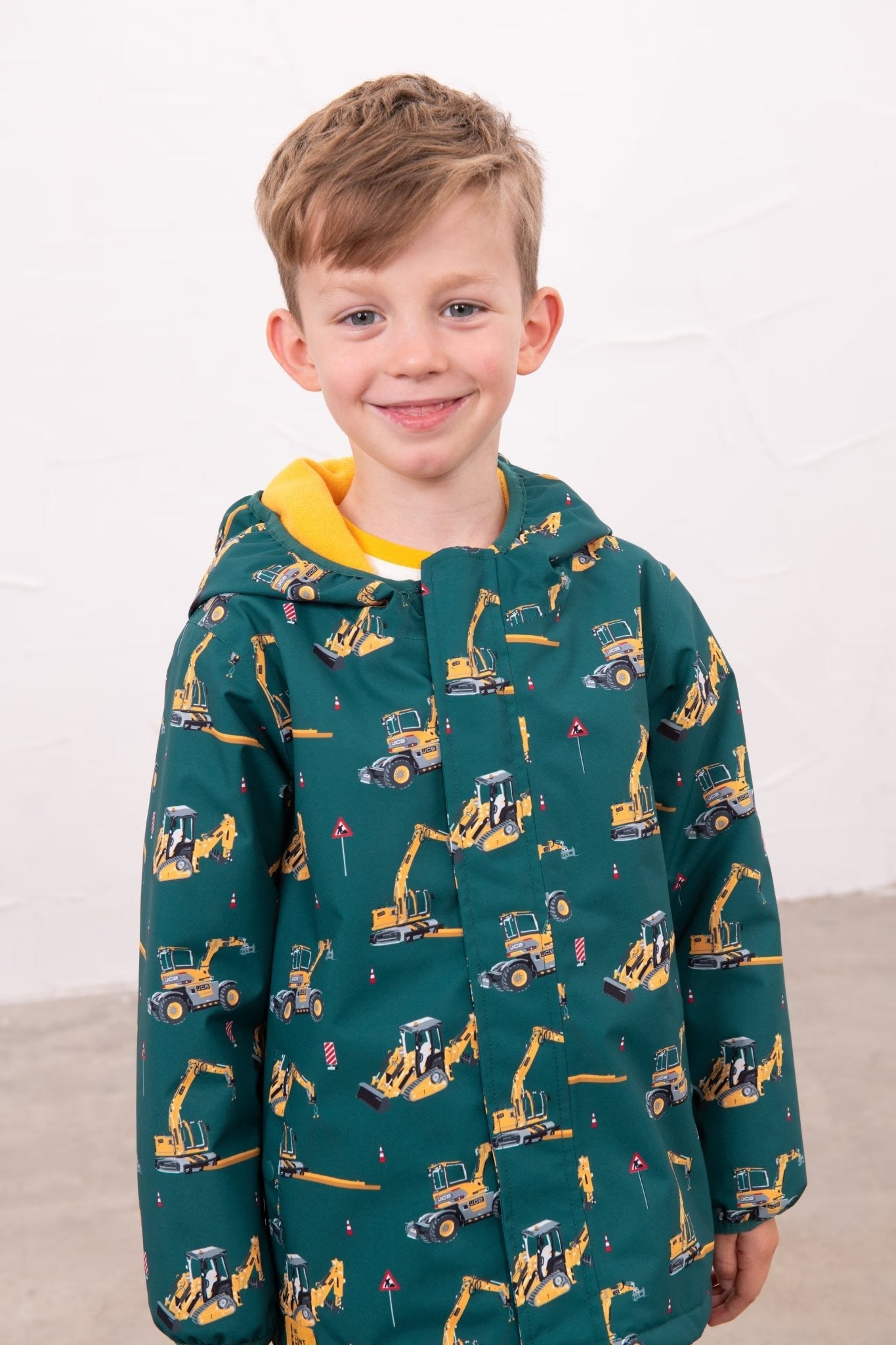 Lighthouse Finlay Coat - JCB Print (GREEN)
